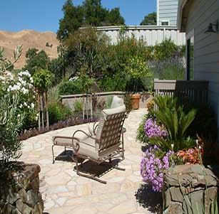 Residential Creek Bed Garden